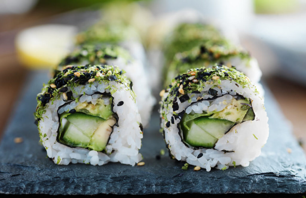 Vegan sushi recipe