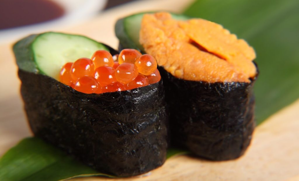 Sushi etiquette: Gunkanmaki