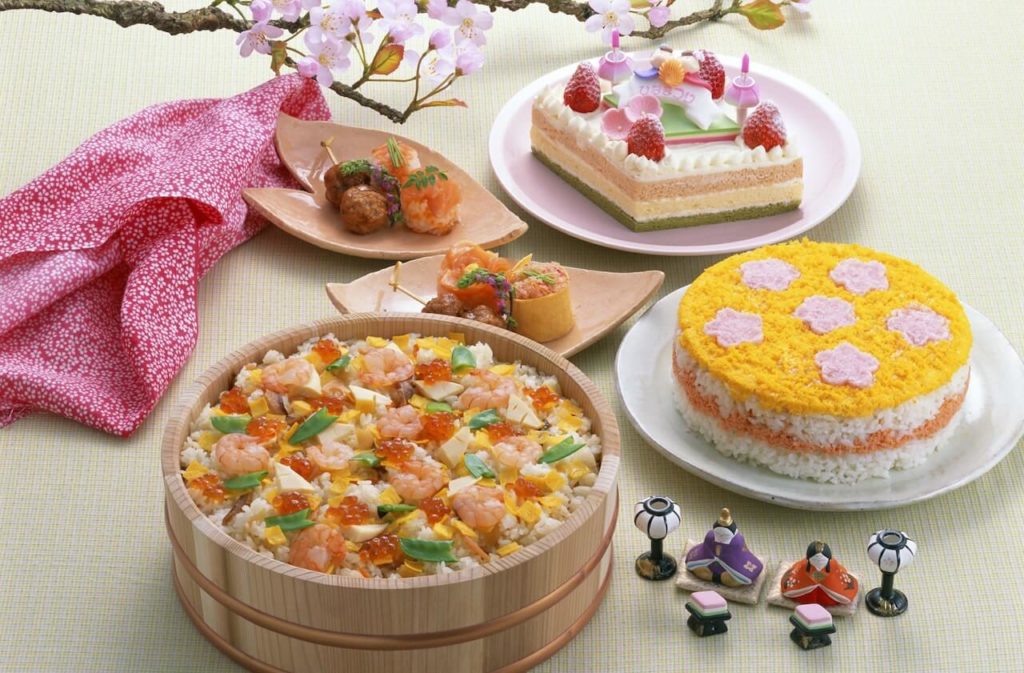 Japanese Sushi Cake