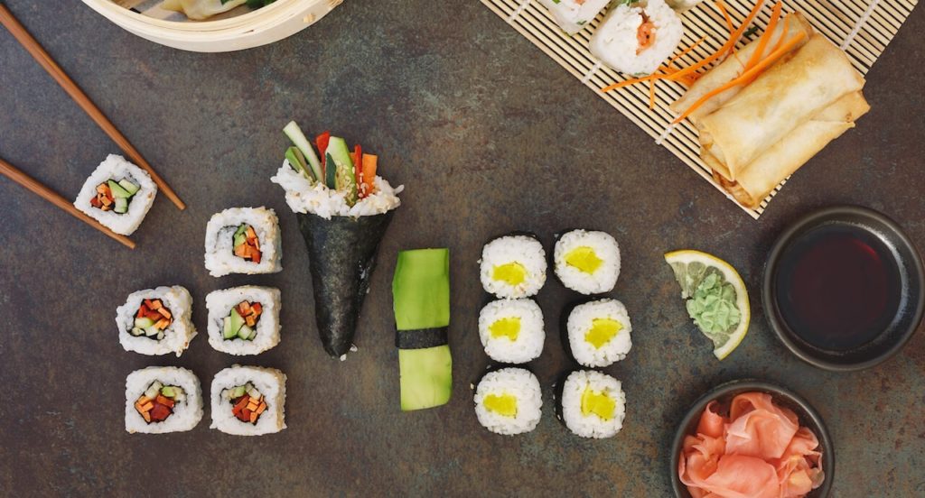 Delicious and healthy sushi recipes