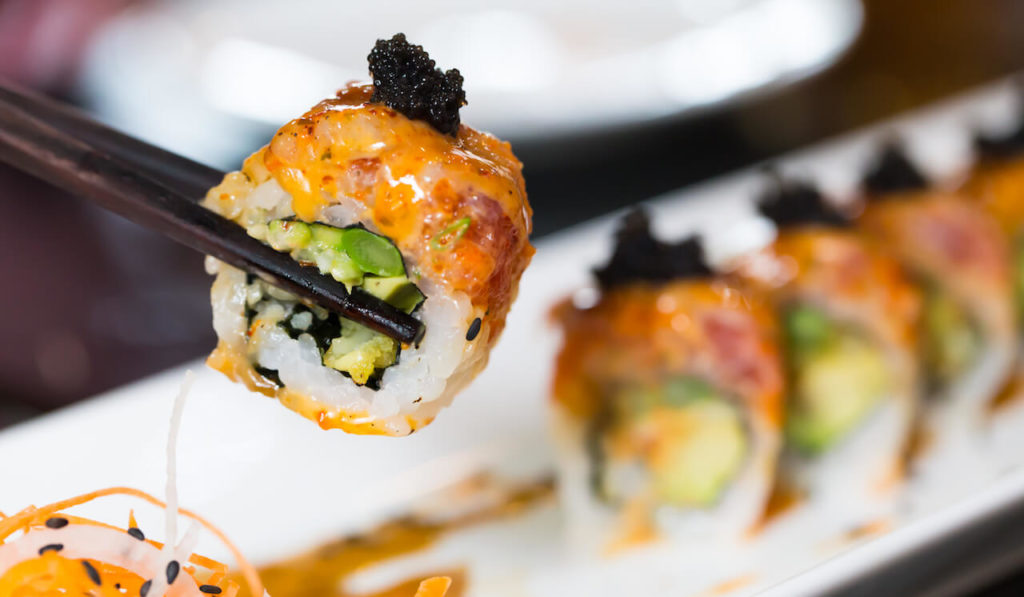 Delicious Sushi roll