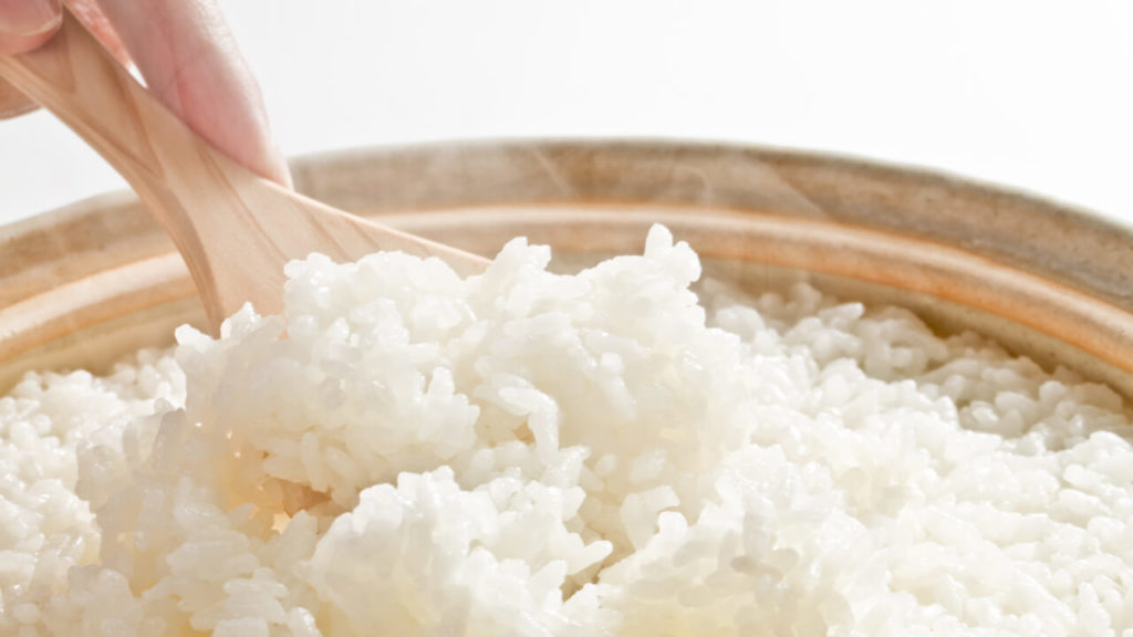 Japanese Fukurasan Sushi Rice Paddle (Shamoji) - Made In Japan, 8L Size, White Plastic