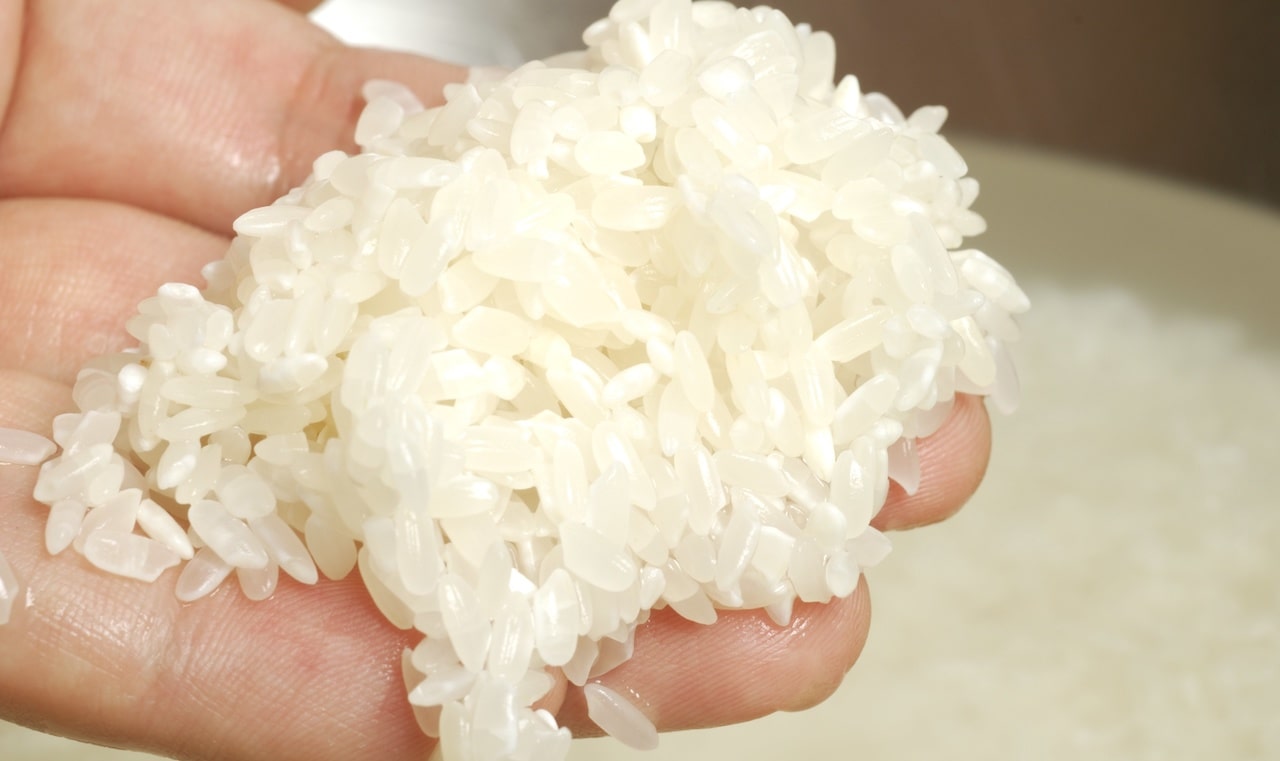 Clean Rice from Rice Washing Machine