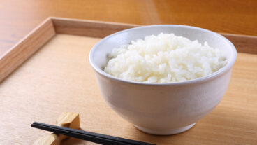 Steaming Rice from Rice Cooker